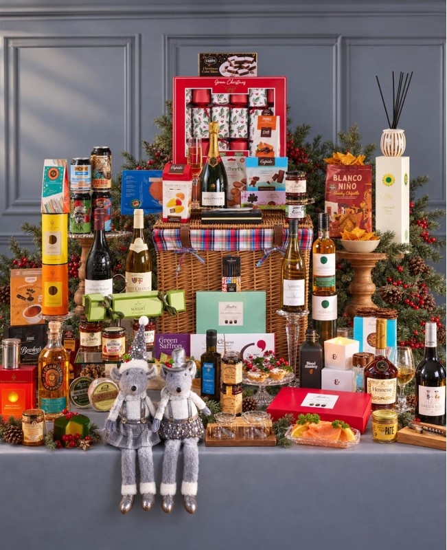12 Days Of Christmas Luxury Gift Basket