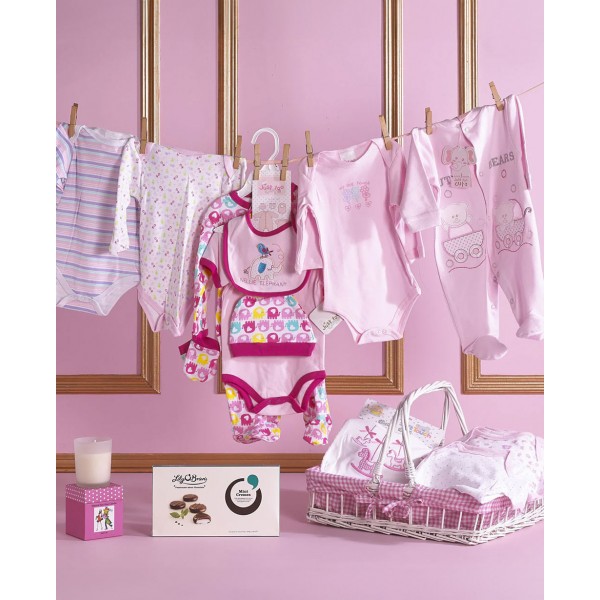 Baby Girl New-Born Bundle Gift Hamper